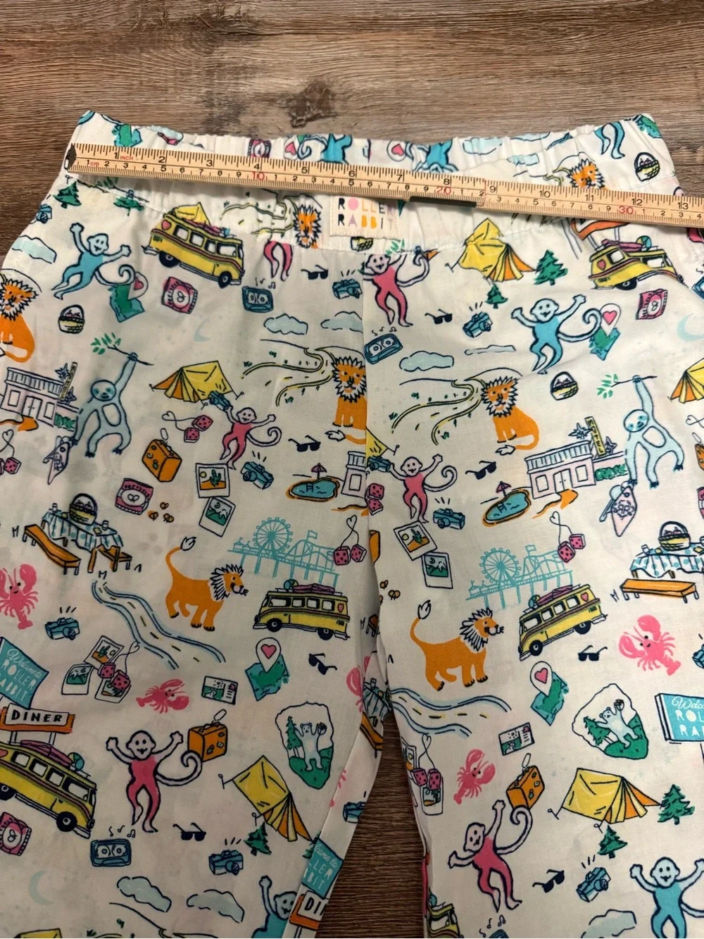 Roller Rabbit x Target Roadtrip Pajama Pants NWT Size 14 XL